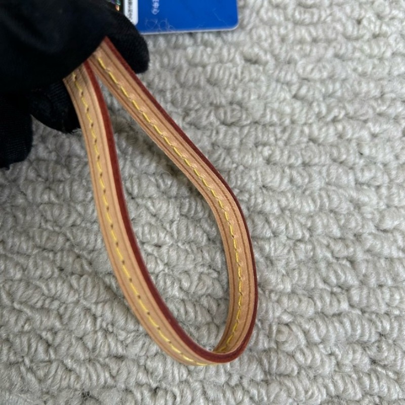 LV路易威登neverfull子袋 經典老花 可當手拿包 攜帶方便-17