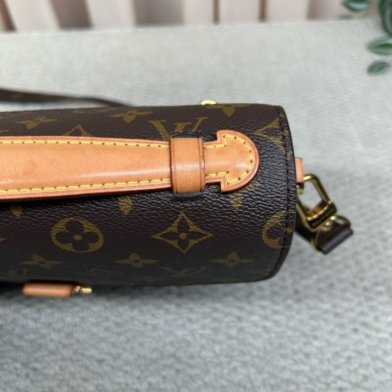 LV路易威登老花Metis郵差包 芯片款 經典老花配色 肩帶可調節 可單肩可斜挎可手提 容量實用 日常百搭-13