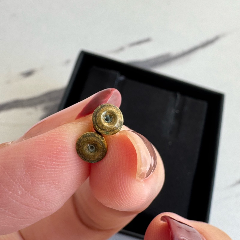 Chanel 淡金鑽小雙C耳環  氣質典雅❤️‍🔥-4