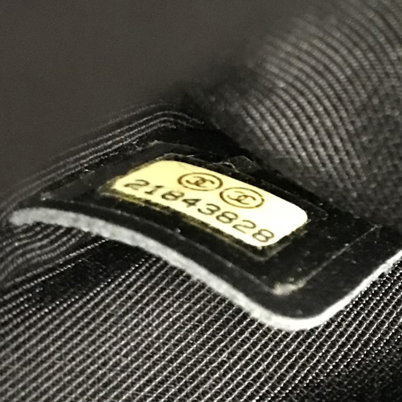 香奈兒 Coco Mark Matelasse 單肩包，2015-2016 年款，羊皮，紅色和黑色，WS1808-9