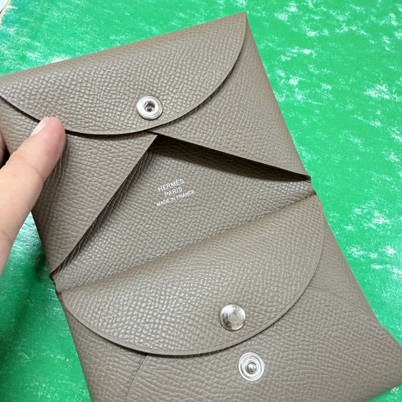 Calvi Duo 短卡夾 大象灰-8