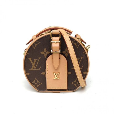 LOUIS VUITTON 硬圓餅Mini13肩背包老花PVC晶片2020