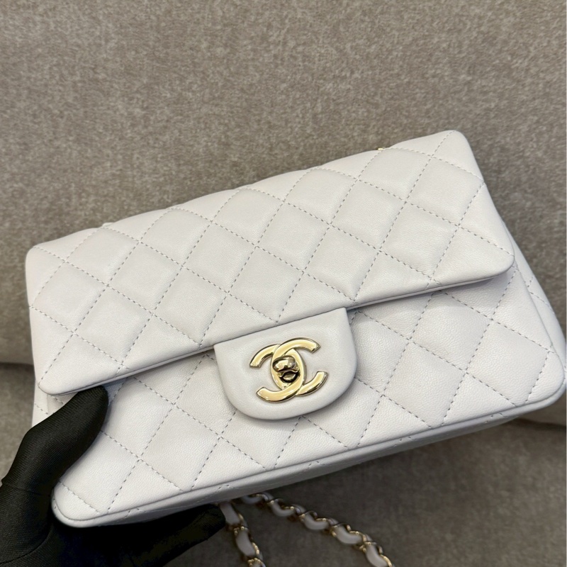 香奈兒白灰CF MINI-1