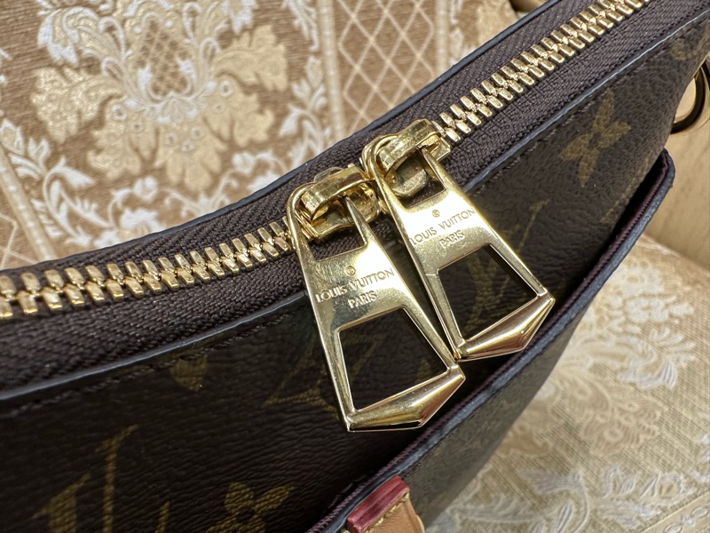 LV 原花金釦Odeon NM PM前口袋吊牌斜背牛角包M45354-9