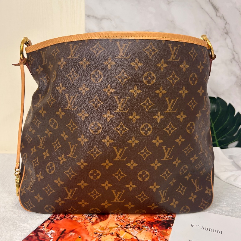 LV Delighful PM 小號老花肩背包-5