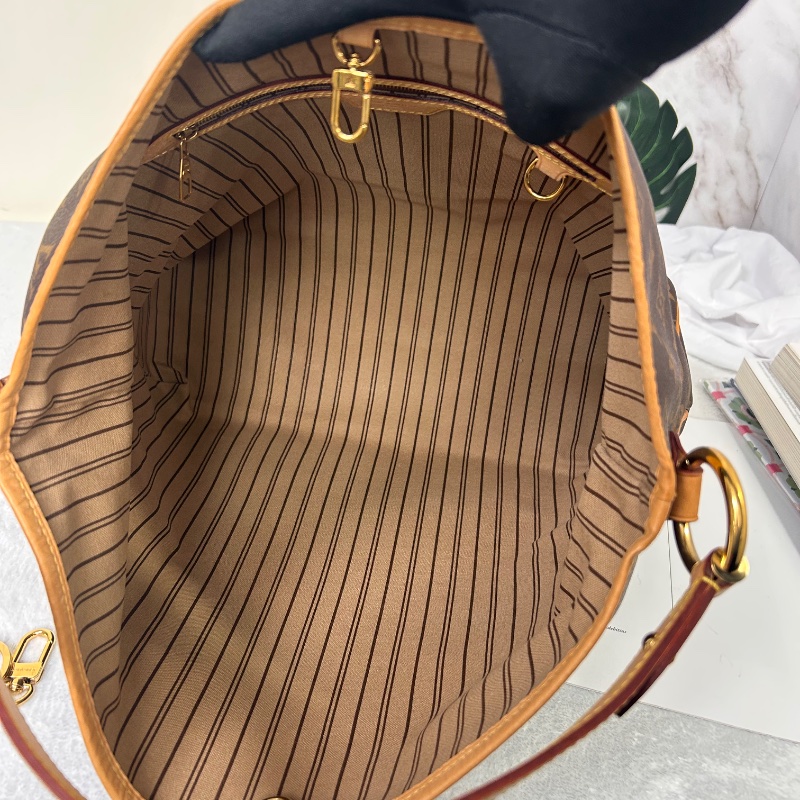 LV Delighful PM 小號老花肩背包-20