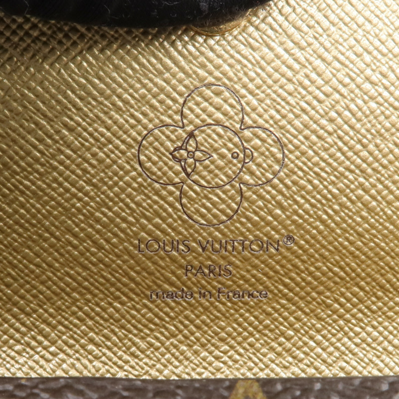 LOUIS VUITTON Monogram Sarah Wallet金扣長錢包-12