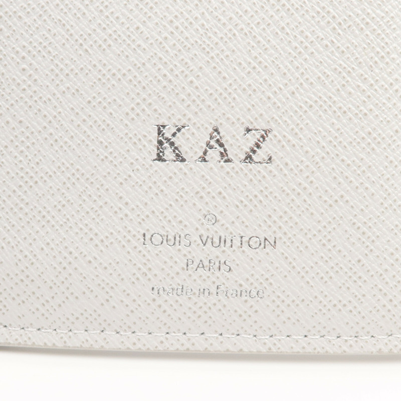LOUIS VUITTON Monogram Logo Story Portefeuille Brazza Wallet銀扣長錢包-11