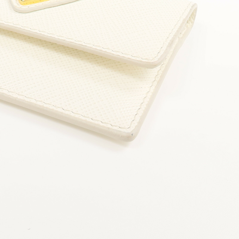 PRADA Saffiano皮革Card Case金扣卡片套-6