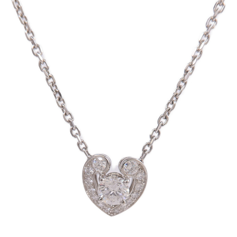 CARTIER PT950鉑金/18K白金Diamond Necklace鑽石項鍊-2