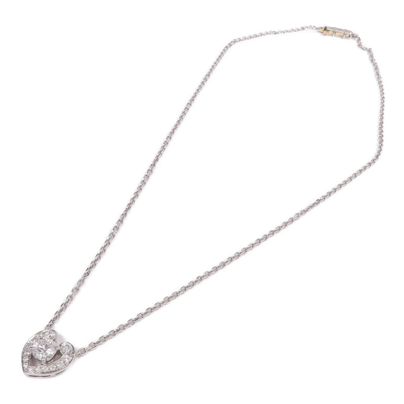 CARTIER PT950鉑金/18K白金Diamond Necklace鑽石項鍊-3