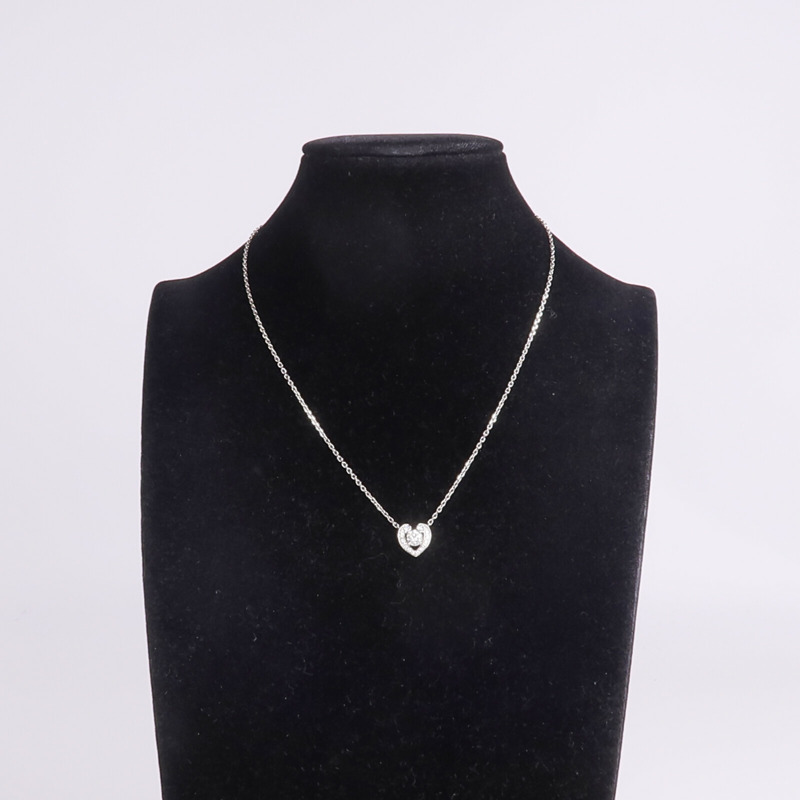 CARTIER PT950鉑金/18K白金Diamond Necklace鑽石項鍊-8