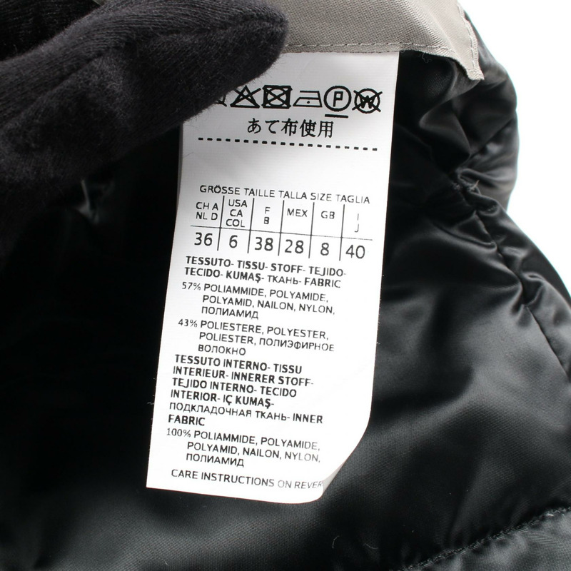 MAX MARA The Cube NOVEGI 雙面毛領長款羽絨背心 #I40 92960696 BK-4