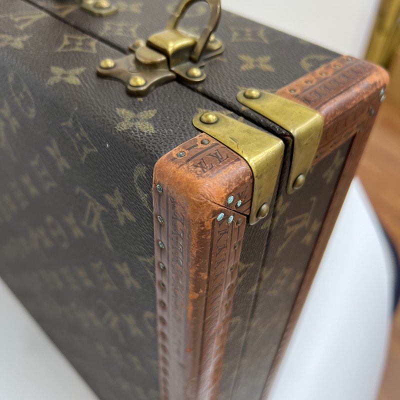 Louis Vuitton 手提硬殼行李箱 vintage 二手 中古-14