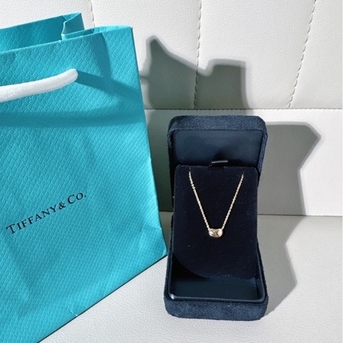 Tiffany 蒂芙尼小金豆項鍊，經典款，可愛又精緻