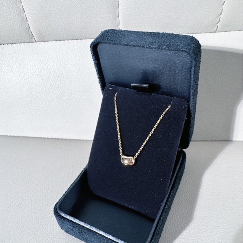 Tiffany 蒂芙尼小金豆項鍊，經典款，可愛又精緻-3