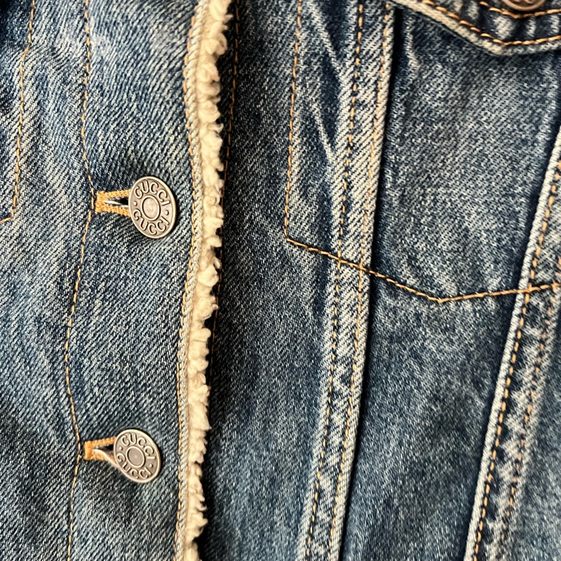 Gucci牛仔衣5碼兒童的-1