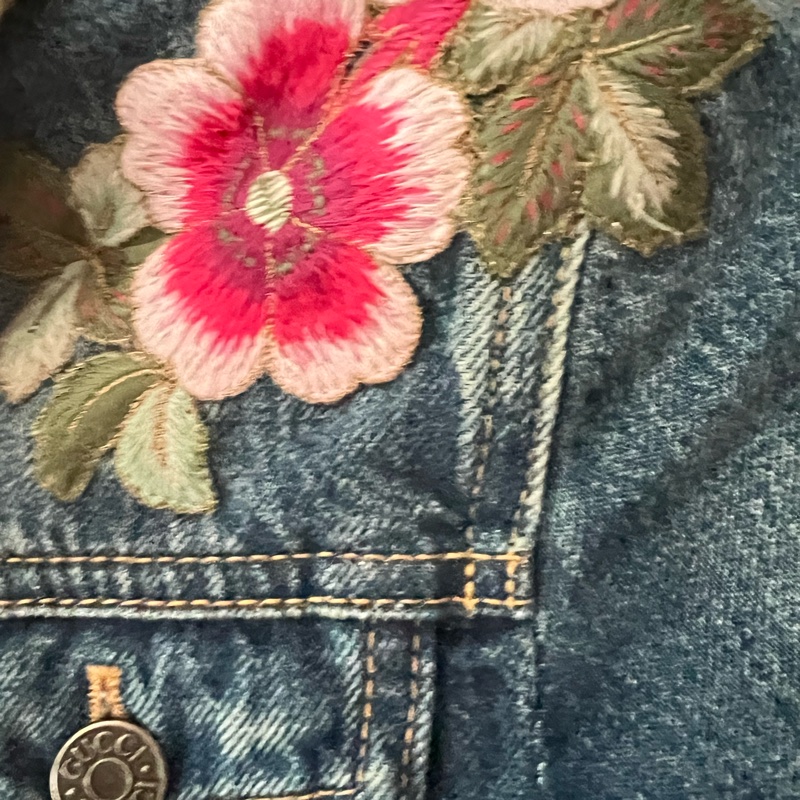 Gucci牛仔衣5碼兒童的-2