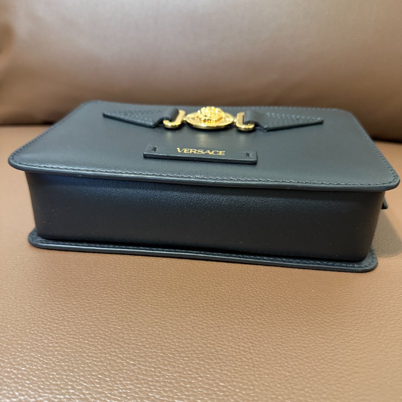 VERSACE La Medusa 黑金相機包-8