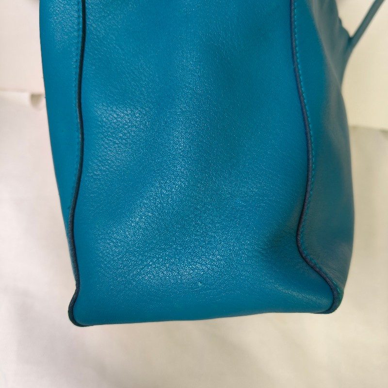 🫅女神購物節狂降（原$16800）‼️只到3/15⏰㊣✨ LOEWE ✨羅威 土耳其藍 湖水藍  小牛皮 托特包 手提包/二手包/二手精品🌳二手樹屋🌳-16