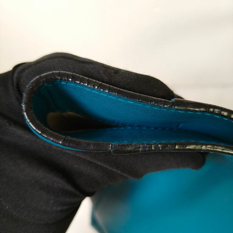 🫅女神購物節狂降（原$16800）‼️只到3/15⏰㊣✨ LOEWE ✨羅威 土耳其藍 湖水藍  小牛皮 托特包 手提包/二手包/二手精品🌳二手樹屋🌳-39