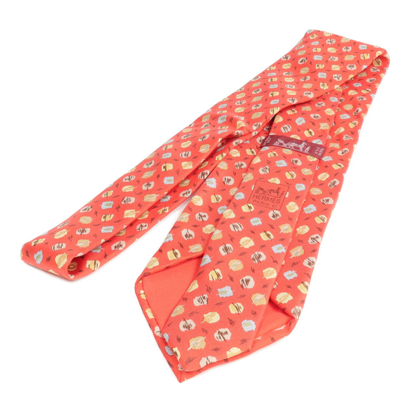 HERMES 絲質Tie領帶-1