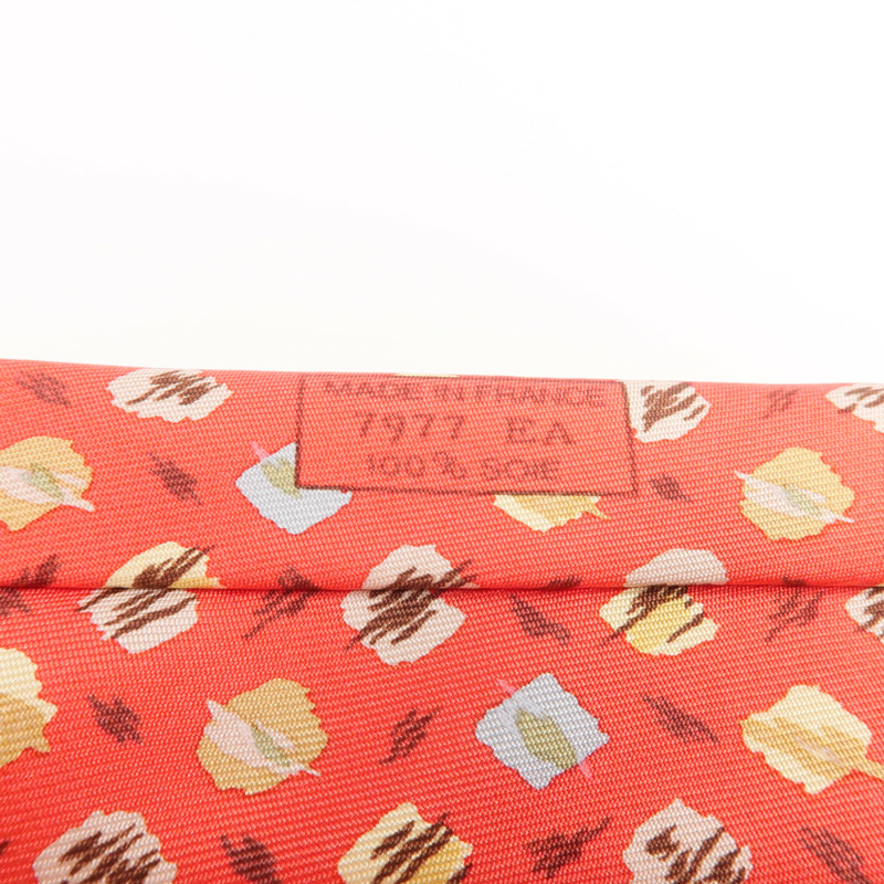 HERMES 絲質Tie領帶-7