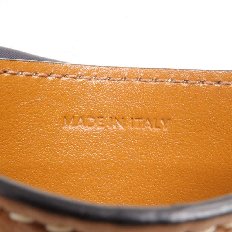 CELINE 塗層帆布/牛皮皮革Card Holder卡片套-11