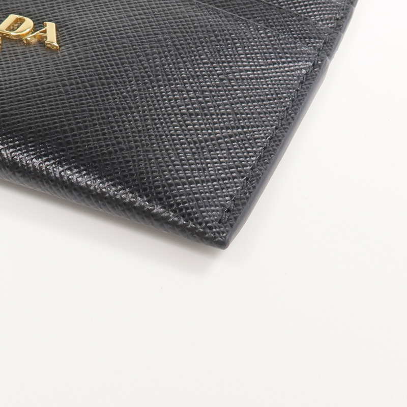 PRADA 牛皮皮革Coin Card Holder金扣卡片套/鎖匙包-6