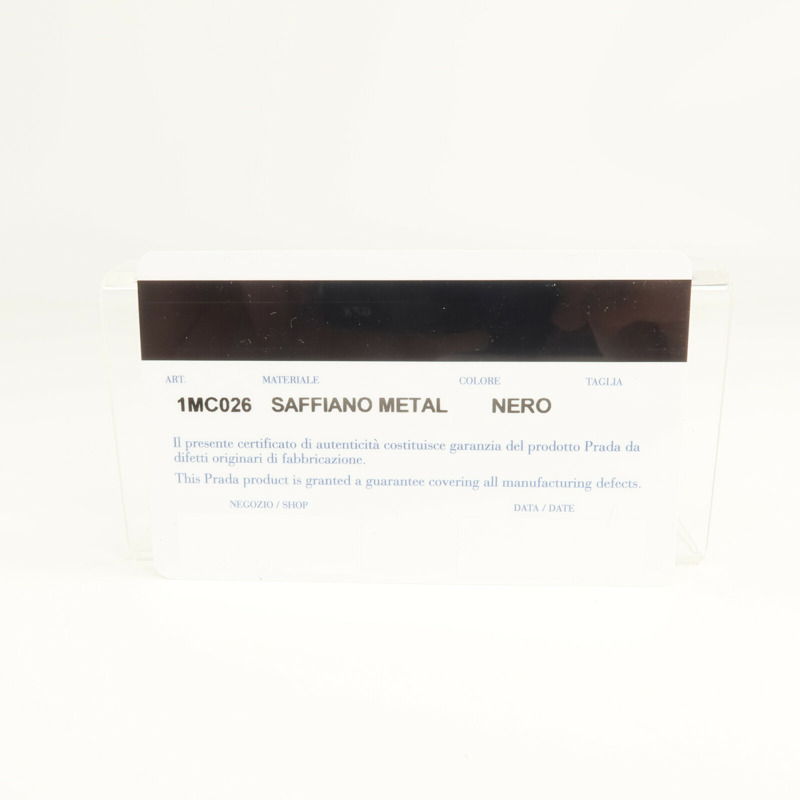 PRADA 牛皮皮革Coin Card Holder金扣卡片套/鎖匙包-15