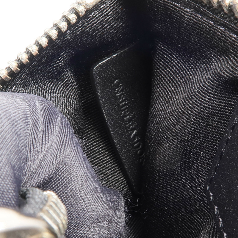 BURBERRY 塗層帆布Pouch銀扣手拿包-8