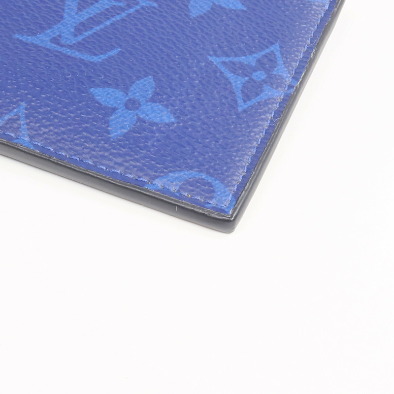 LOUIS VUITTON Taigarama Coin Card Holder銀扣零錢包/套-6