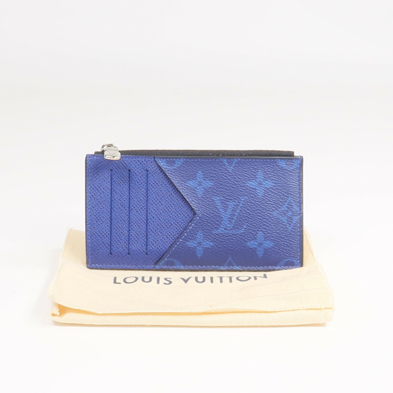 LOUIS VUITTON Taigarama Coin Card Holder銀扣零錢包/套-15