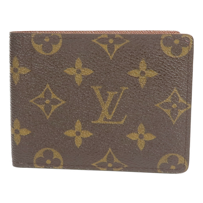 LOUIS VUITTON Monogram Bi-fold Wallet錢包-1