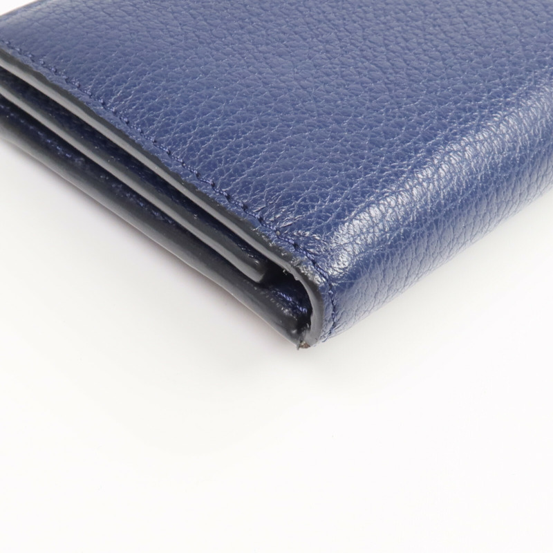 GIVENCHY 牛皮皮革Pandora Trifold Wallet銀扣錢包-8