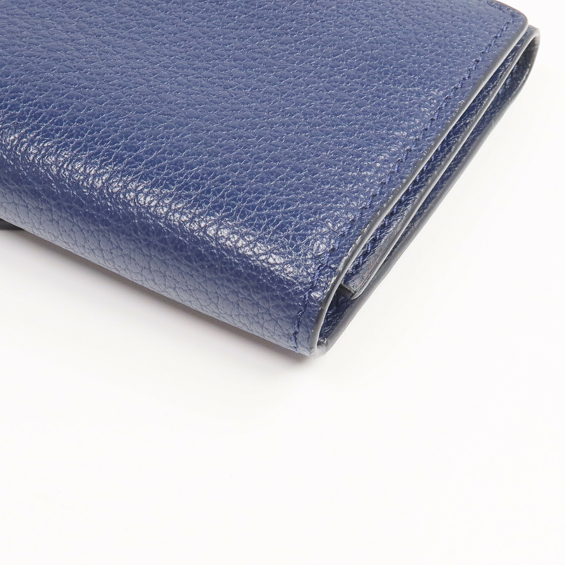 GIVENCHY 牛皮皮革Pandora Trifold Wallet銀扣錢包-9