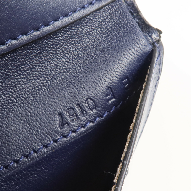 GIVENCHY 牛皮皮革Pandora Trifold Wallet銀扣錢包-16