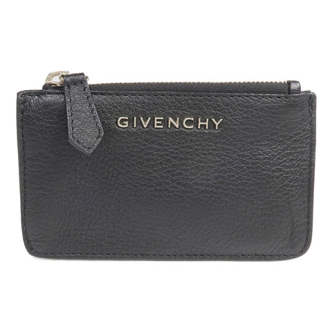 GIVENCHY 牛皮皮革Pandora Key Pouch銀扣鎖匙包