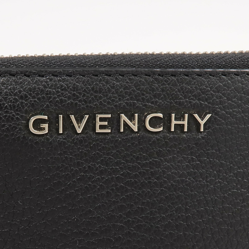 GIVENCHY 牛皮皮革Pandora Key Pouch銀扣鎖匙包-11