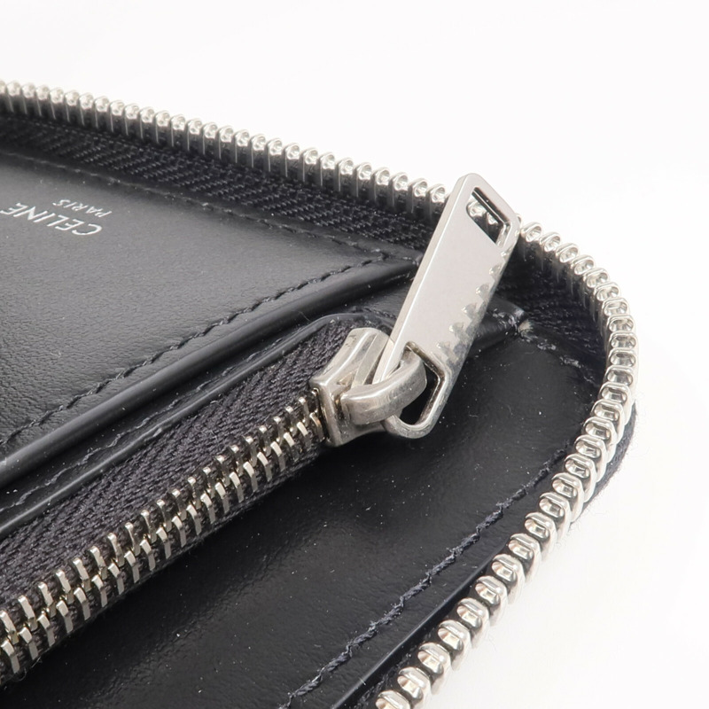 CELINE 塗層帆布Long Wallet銀扣長錢包-13