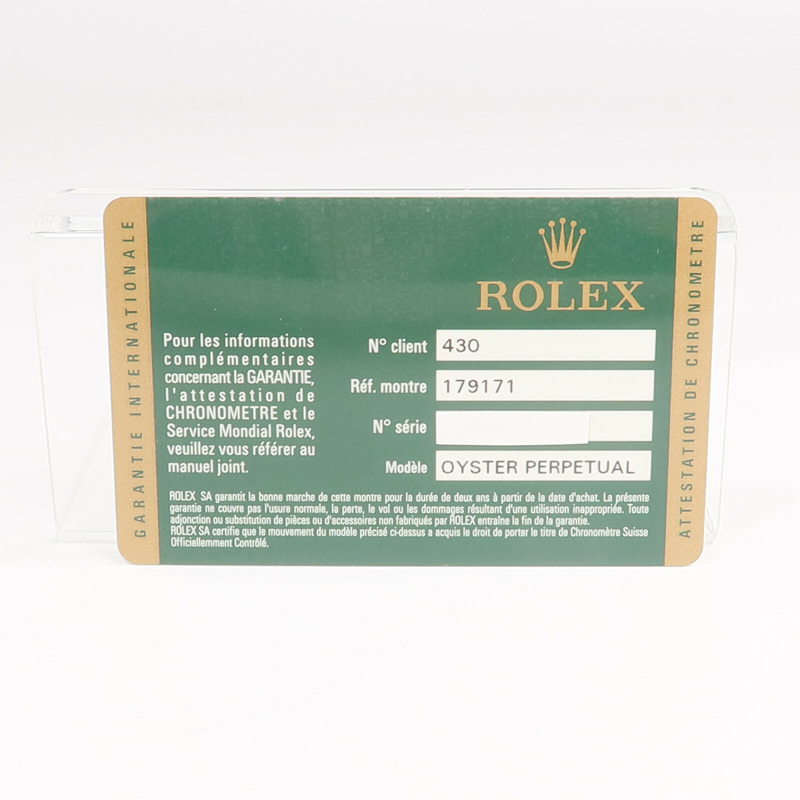 ROLEX Datejust 179171-19