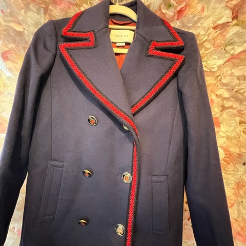 Gucci學院風外套36碼