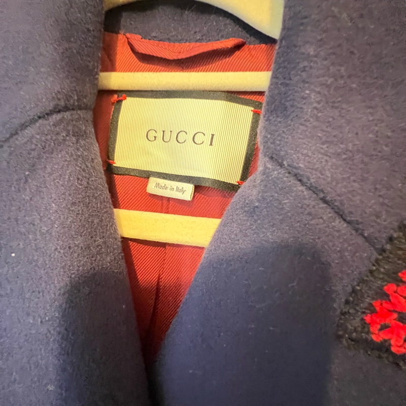 Gucci學院風外套36碼-2