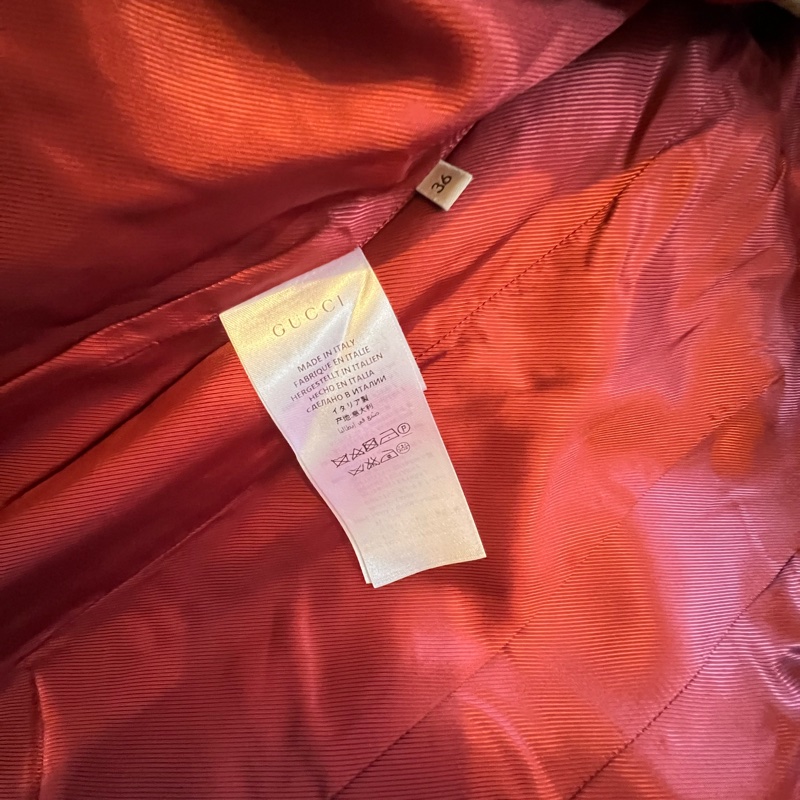 Gucci學院風外套36碼-4