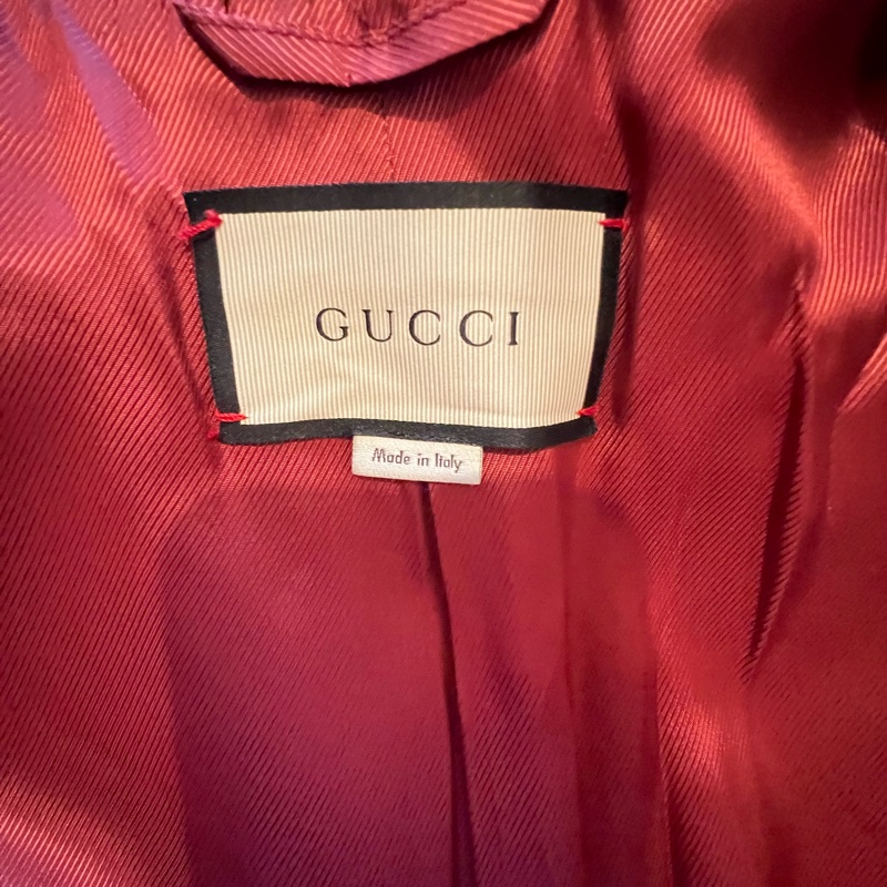 Gucci學院風外套36碼-7