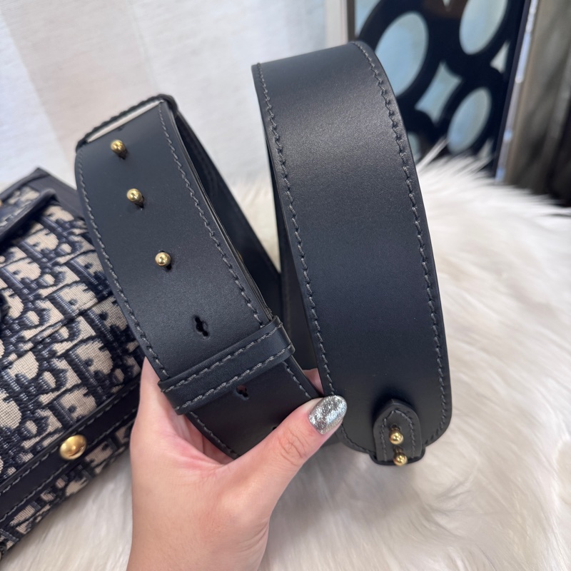 Dior 老花緹花布Mini托特包 可手提可斜背-11