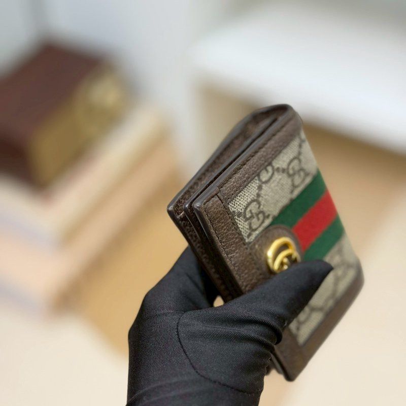 🏷️Gucci 古馳．Ophidia 對開短夾/客人寄賣-4