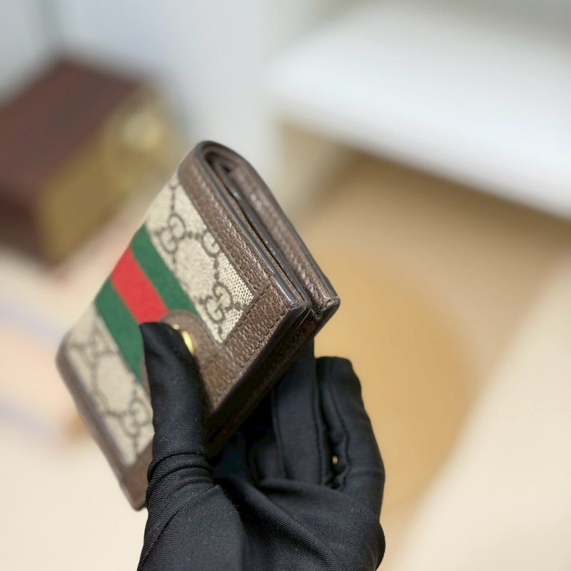 🏷️Gucci 古馳．Ophidia 對開短夾/客人寄賣-5