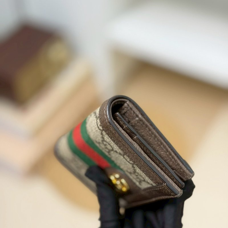 🏷️Gucci 古馳．Ophidia 對開短夾/客人寄賣-9