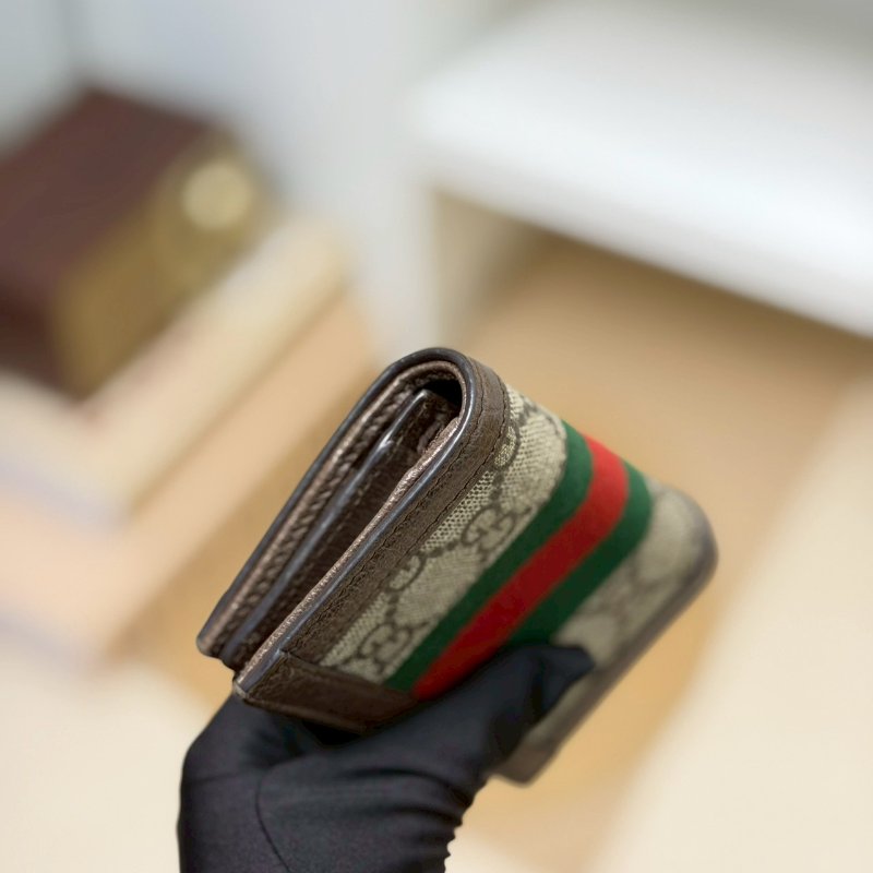 🏷️Gucci 古馳．Ophidia 對開短夾/客人寄賣-10